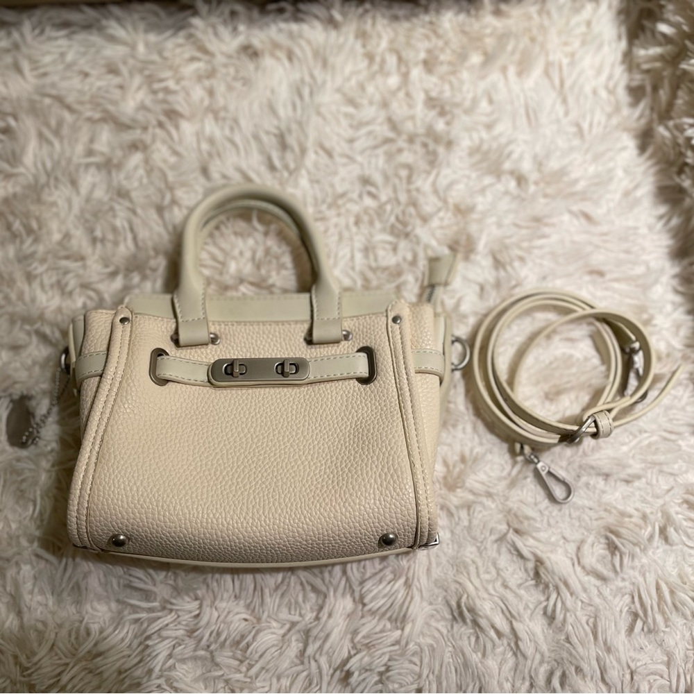 White mini bag